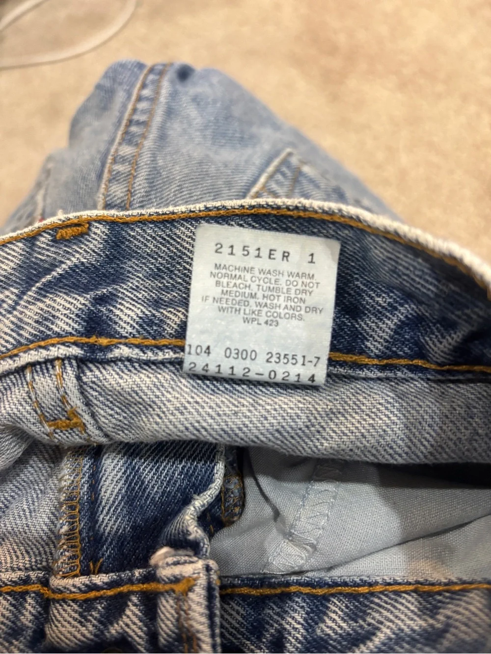 Vintage 2000’s Levi’s 505 boy’s jeans made into jorts  size 5 Y2K vintage Levi’s